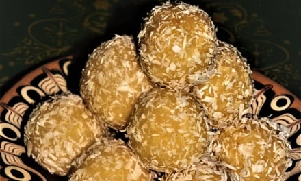 Bezlepkové kokosové kuličky