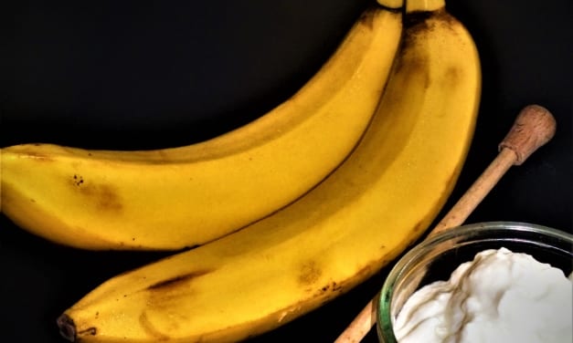 Banánová pleťová maska s medem a jogurtem