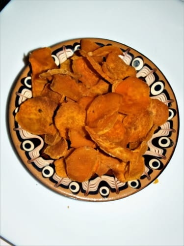 Chipsy z batát