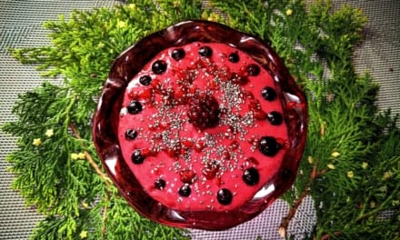 Smoothie bowl z lesního ovoce