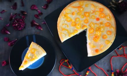 Bezlepkový cheesecake s kumqatem