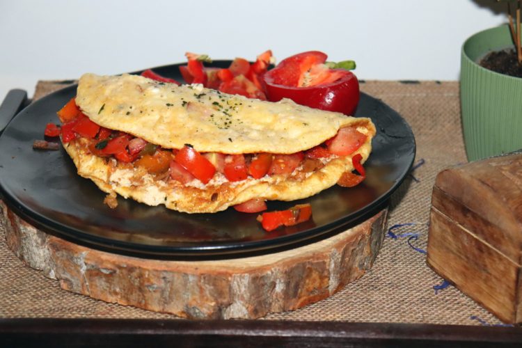 Plněná omeleta