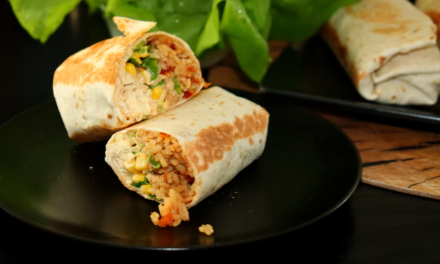 Burrito s mexickou rýží + VIDEO RECEPT